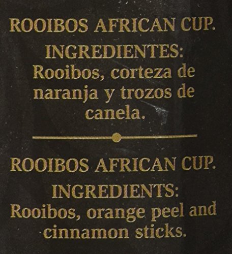 Barton Rooibos African Cup - Infusión de origen Sudafricano, 130 gr