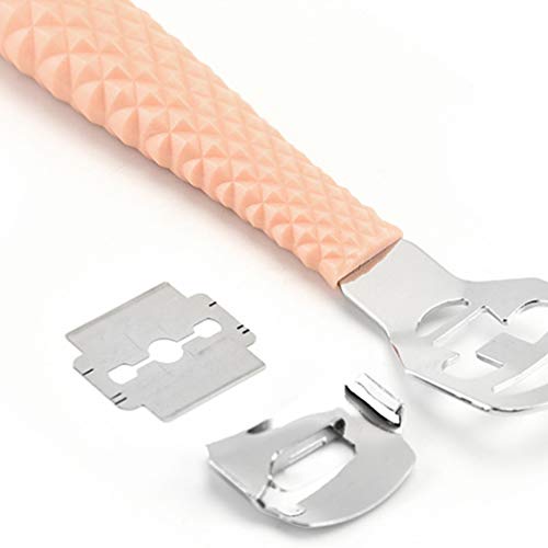Beaupretty 6Pcs Removedor de Afeitadora de Callos de Pie Talón Removedor de Piel Dura Muerta Mano Pies Pedicura Afeitadora Afeitadora Herramienta de Cuidado de Pies
