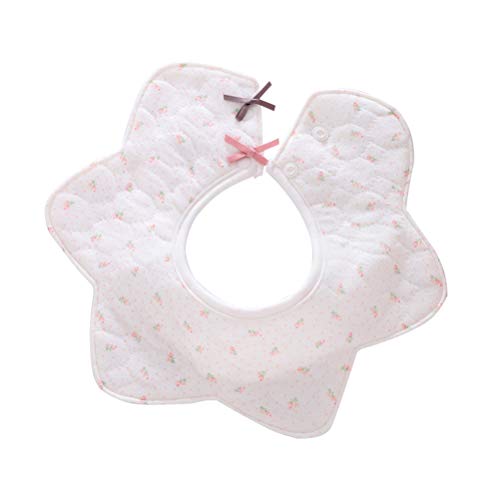 Bebé baberos,3pcs Baberos Grande Absorbente y Suave de Algodón Orgánico para niños 1-3 Años,Baberos de diseño rotacional