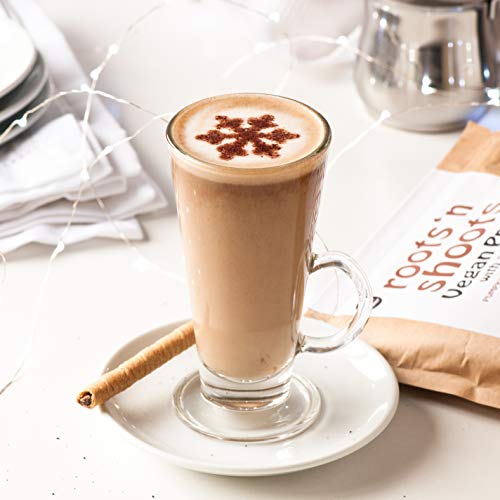 Bebida de Proteínas Vegana con B12 Agregado, 500g (Vainilla) Hecha con 4 Proteínas de Plantas Premium | Sin Gluten | Sin Azúcar | Ingredientes Totalmente Naturales