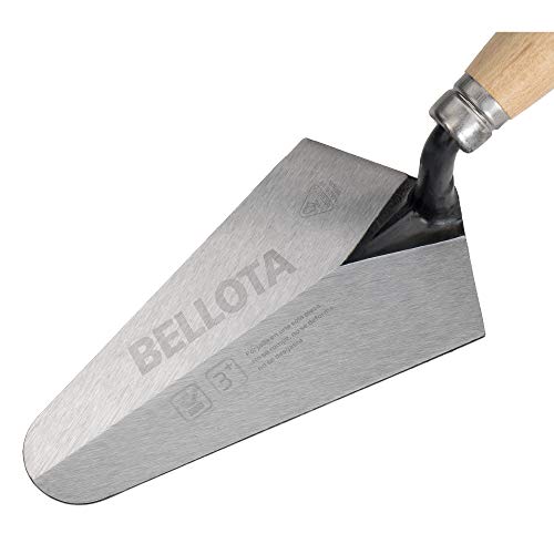 Bellota 5842-F - Paleta forjada madrileña para albañil y mango de madera de haya