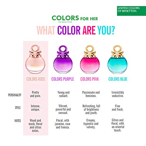 Benetton Colors Rose Edt Vapo 50 Ml 50 ml