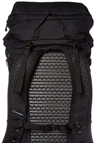 Berghaus Remote 35, Mochila de Senderismo, Color Negro/Negro, tamaño Talla única, Volumen Liters 35.0