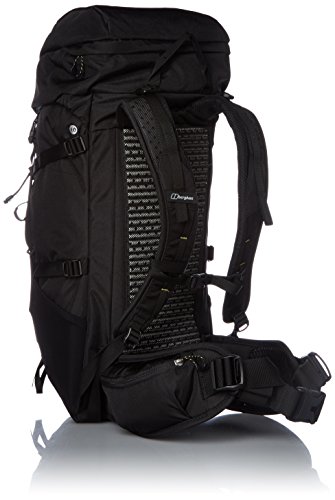 Berghaus Remote 35, Mochila de Senderismo, Color Negro/Negro, tamaño Talla única, Volumen Liters 35.0
