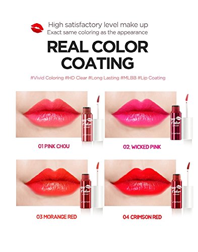 Berrisom Oops My Color Lip Coat Enamel - Pintalabios para matices fuertes o ligeros, color rosa