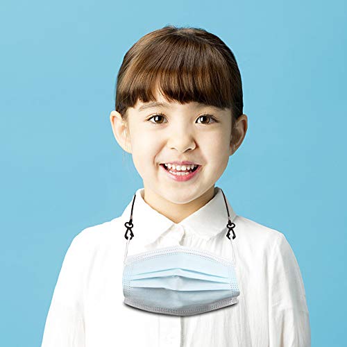 BESINPO Protector Orejas para Mascarilla Gancho,para Mascarilla Orejas Ajustable,Salvaorejas para Mascarillas y Cuerda Ajustable para Sujetar Cuello,Aliviar las Presión de Cara y Orejas