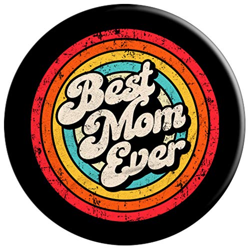 Best Mom Ever Vintage Regalo del día de la madre PopSockets Agarre y Soporte para Teléfonos y Tabletas