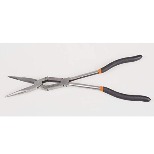 Beta 1009L/DP-S2 - Juego de 2 alicates de punta redonda larga con doble articulación