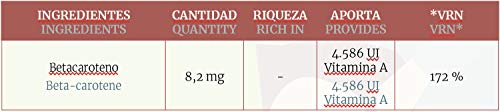 Beta-caroteno 8,2 mg 90 perlas