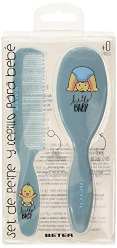 Beter Cepillo&Peine Bebe Azul Lote 2 Pz 200