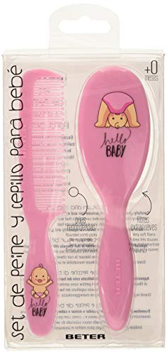 Beter Cepillo&Peine Bebe Rosa Lote 2 Pz 200