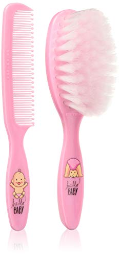 Beter Cepillo&Peine Bebe Rosa Lote 2 Pz 200