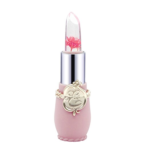 BHYDRY pintalabios Belleza Brillante Flor Cristal Jelly Lápiz Labial Magia Temperatura Cambiar Color Labio