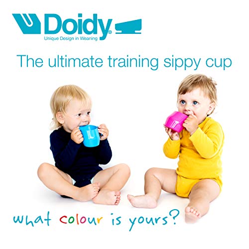 Bickiepegs Doidy Cup - Vaso con asas, color amarillo