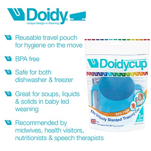 Bickiepegs Doidy Cup - Vaso con asas, color amarillo