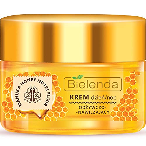 Bielenda MANUKA Honey Nutri ELIXIR Crema facial nutritiva de día/noche, 50 ml