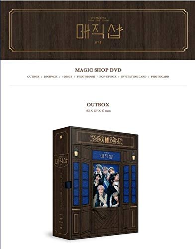 Bighit Ent BTS Bangtan Boys - BTS 5th Muster Magic Shop DVD+Extra Photocards