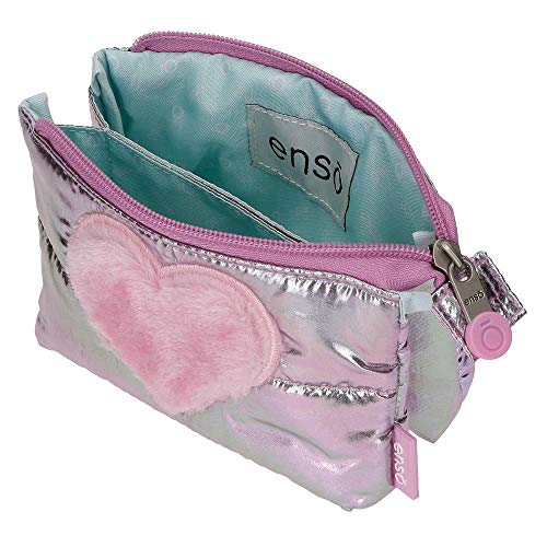 Billetero Enso Fancy, Rosa, 14x10x3.5 cm