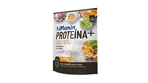 biManán - Proteína+ - Cuida tus músculos y mantén la vitalidad - Sabor neutro - 400g 400 gr