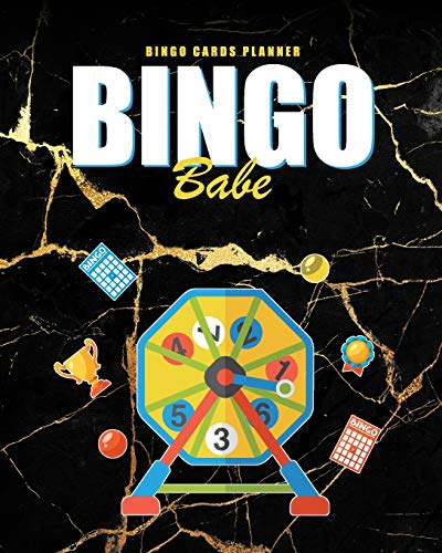 Bingo Cards Planner Babe: Four Cards per Sheet to Play or Plan Multiple Funny Bingo Games