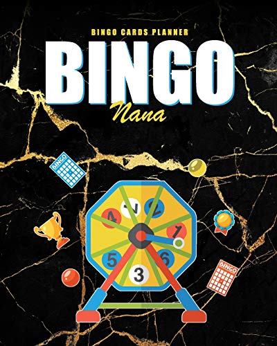 Bingo Cards Planner Nana: Four Cards per Sheet to Play or Plan Multiple Funny Bingo Games