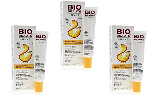 Bio Beauté Crema Detox Antipolución y Radiante 40 ml, juego de 3 (3 x 40 ml)
