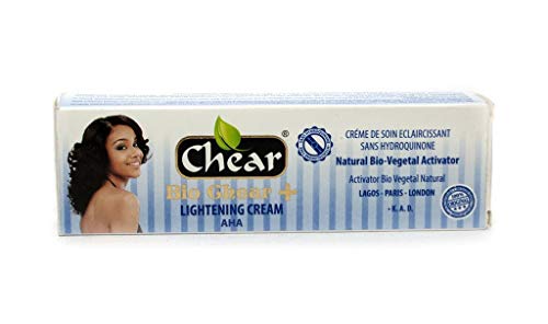 Bio Chear + piel Lightening Blanqueamiento Brightening Cream Tubo 50 G – con Natural Bio activador de vegetal
