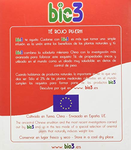 Bio3 Te Rojo - 100 Sobres