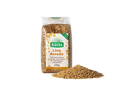 Biográ - Semillas Ecológicas de Lino Dorado (250 g)