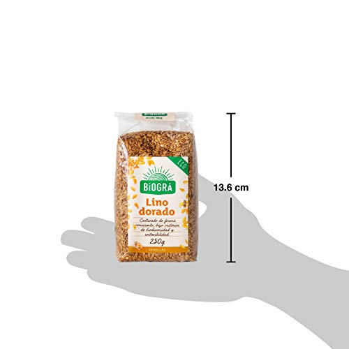 Biográ - Semillas Ecológicas de Lino Dorado (250 g)