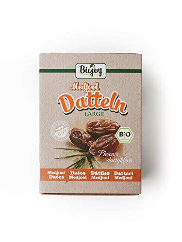 Biojoy Datiles Medjool BIO de Israel, sin azufre y azúcar (1 kg)