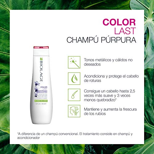 Biolage Purple Champú Colorlast - 250 ml