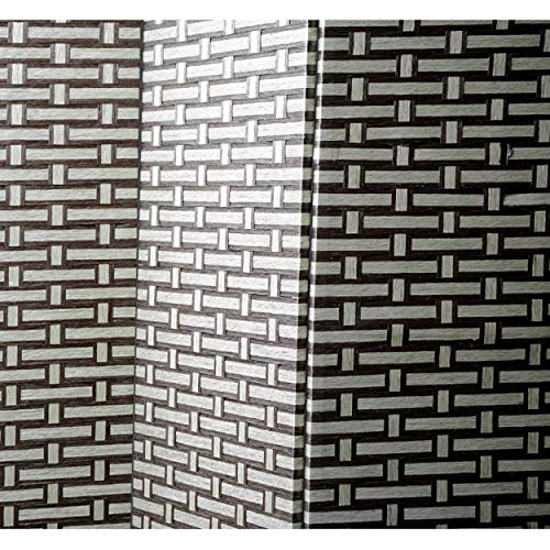 Biombo Separador de ambientes, Green Natur de Bambú Natural, 4 Paneles, para Salón/Dormitorio 180 x 180 cm. - Hogar y más