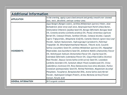 BIOPEPTIDES COMPLEX SUPREM crema 60 ml con ANTI-ENVEJECIMIENTO, renovación celular, reduce los signos del envejecimiento - vitamina C, ácido hialurónico, ácido alfa lipoico - 84% de contenido orgánico
