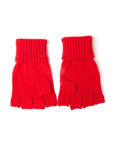 Bioworld – Super Marion – Guantes sin dedos de color rojo
