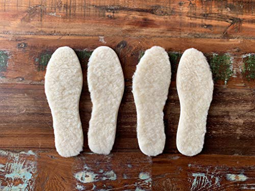 biped Plantillas extra gruesas de lana de cochero paquete de dos pares z1015 (43)