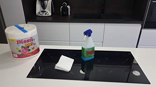 bissu - Papel Cocina Secamanos Absorbente XXL - Formato Ahorro - Pack de 3 Rollos con 2 Capas - Tamaño Industrial - 100 Metros/Rollo