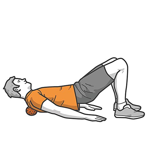 Blackroll Orange Rodillo de automasaje Blackball-Orange Bola automasaje, 12 cm, 8050090