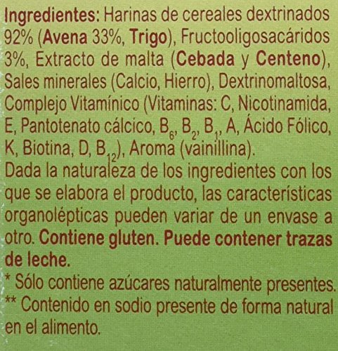 Blevit Plus Avena Cereales, 1 unidad 300 gr. A partir de los 6 meses.