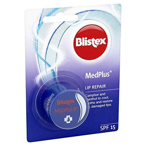 Blistex MedPlus Lip Repair, bálsamo labial con SPF 15 para protección durante todo el año, 7 ml