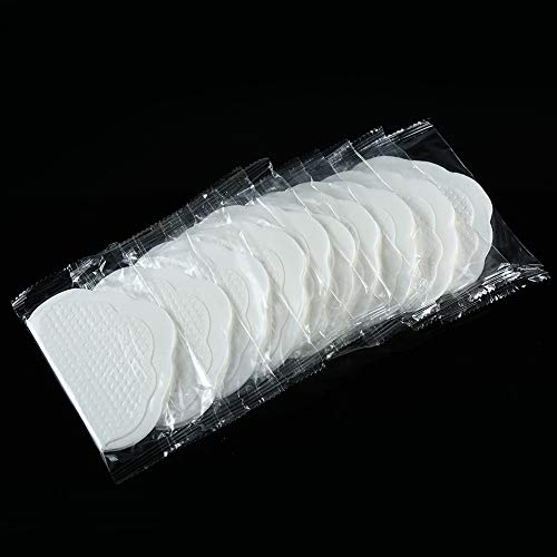 Bloque de sudor, para prevenir las almohadillas desechables para el sudor Quincunx para hombres y mujeres, protector de la prenda de la forma de las axilas plegable absorber (120 Pcs)