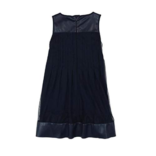 boboli 725172 Vestido, Azul (Marino), One Size (Tamaño del Fabricante:5) para Niñas