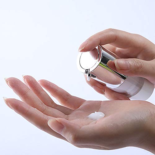 Bocotoer Juego de Botellas de Viaje de 30 ml organizadas a Prueba de Fugas, artículos de Aseo de Viaje, Recargables, dispensadores de líquidos, Juego de 10 Unidades