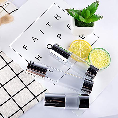 Bocotoer Juego de Botellas de Viaje de 30 ml organizadas a Prueba de Fugas, artículos de Aseo de Viaje, Recargables, dispensadores de líquidos, Juego de 10 Unidades