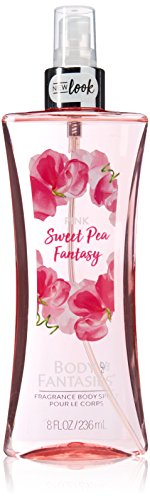 Body Fantasies Pink sweet pea fantasy fragrance body spray 21 g