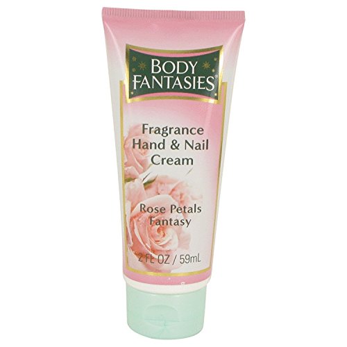 Body Fantasies Signature Rose Petals Fantasy by Parfums De Coeur Hand & Nail Cream 2 oz / 60 ml (Women)