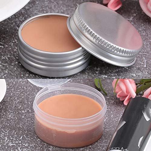 Body Painting Wax - Delaman Cover Scars Skin Wax Efectos especiales Pintura corporal Maquillaje 2Tipos 1PC(Caja de plástico SEN-2#)
