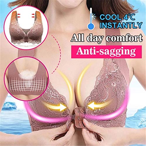 BOLANQ Sostén De Lactancia Sin Costuras Set 3 pcs Multicolor,Sujetador de Maternidad,Sujetadores para Premamá Multicolor Sostén Embarazada