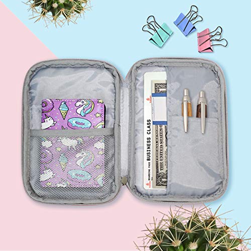 Bolsa de artículos de tocador para mujer Lily Valley Flowers Leaf Bell May Spring Garden Pouch Pen Cosmetics Travel Bag Multifunctional Pencil Case Women For Men Women