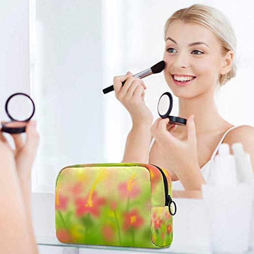 Bolsa de cosméticos Misty Cártamo Adorable Espacioso Maquillaje Bolsas de Viaje Neceser Accesorios Organizador